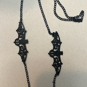 NIP BLACK BAT Eyeglass Chain!